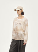 Feather Gradient Print TEE