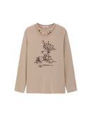 Beaded Necklace Print T-Shirt