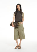 Turtleneck Knit Vest Set