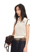 Layered Polo Sweater