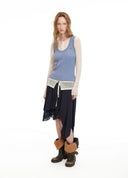 Contrast Layered Knit Set