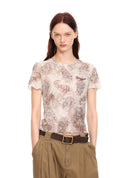 Vintage Botanical Print T-Shirt