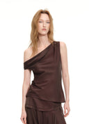 Sculptural Asymmetric Top