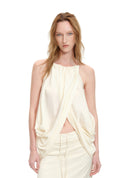 Cross-Draped Reversible Camisole