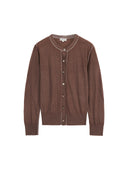 Craquelure Knit Cardigan