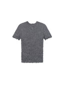 Light Crinkle-Texture T-Shirt