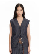 Resort Denim Vest