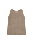 Minimal perforated knit tank