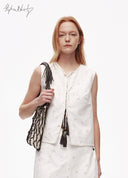 Artist 3D Floral Mini Vest