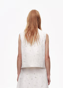 Artist 3D Floral Mini Vest