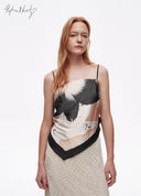 Artist Silver Lotus Scarf Cami