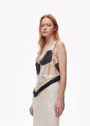 Artist Silver Lotus Scarf Cami