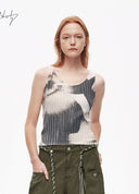 Artist Silver Lotus Knit Vest