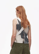 Artist Silver Lotus Knit Vest